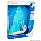 Philips 3D Wall Light Disney Frozen Elsa Lampada da Muro LED a Batteria