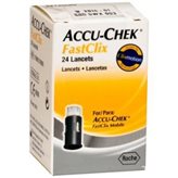 24 lancette Accu Chek Fastclix