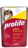 Prolife Adult Pollo umido gatto - Formato : 85 g