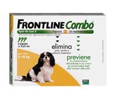 Merial Frontline Combo Spot-On Cani Da 2-10kg Anti-Pulci Soluzione Per Applicazione Topica Cutanea 3 Pipette Da 0,67ml