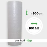 Pluriball pesante altezza 200 cm - Lunghezza  : 100 mt