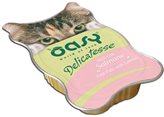 Oasy gatto pate salmone vaschetta 85 gr