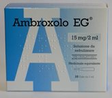Ambroxolo EG 15mg 2ml Soluzione Da nebulizzare 10 Fiale