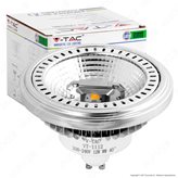 V-Tac VT-1112D Lampadina LED AR111 GU 10 12W Faretto Dimmerabile - SKU 7234 / 7235 / 7236 - Colore : Bianco Caldo