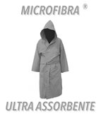 ACCAPPATOIO tecnico PODDY IN MICROFIBRA grigio - Taglia : XL
