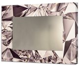 Specchio da parete moderno Diamonds - OUTLET