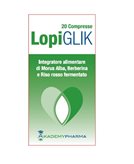 LopiGLIK - Integratore alimentare per il controllo del colesterolo - 20 compresse
