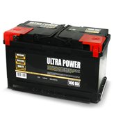 ULTRA POWER Batteria per auto 100 Ah DX 800A pronta all'uso lunga durata potenza
