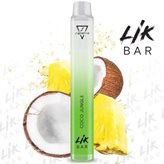 Lik Bar Coco Jungle Suprem-e Pod Mod Usa e Getta - 600 Puffs (Nicotina: 0 mg/ml - Capacità: 2 ml)