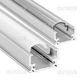 V-Tac Profilo in Alluminio per Strisce LED mod. 9983 - Lunghezza 1 metro - Copertura : Opaca