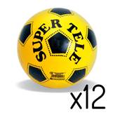 Pallone calcio super tele - 12 pezzi