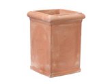 Pilone liscio toscano 034 vaso in terracotta - Dimensioni : XLarge
