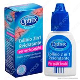 Optrex ActiDrops Collirio 2in1 Reidratante per Occhi Secchi - Flacone da 10ml