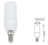 Lampada a Led dimensioni ridotte 10W Bianco caldo Lampo CO10WE14BC
