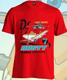 T-Shirt Disney Planes Dusty  - Taglia : 12 anni, Colore : Bianco