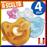 Chicco Gommotto Physio Soft 4 m+ a Scelta - 1 Ciuccio - Colore : Rosa Silicone