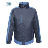 Giacca Contrast Insulated Impermeabile Blu-Royal