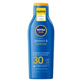 Nivea Sun Latte Solare Protect & Hydrate Protezione Alta SPF 30 - Flacone da 200 ml
