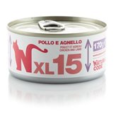 Natural Code XL 15 Pollo e Agnello 170gr umido gatto - Formato : 170g