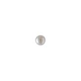 Perla sciolta Grado AA mezza tonda forata a metà da 5-5.5 mm color Bianco - 1 pz.