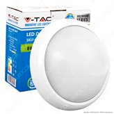 V-Tac VT-8014 Plafoniera LED 8W Forma Circolare Colore Bianco - SKU 4999 / 1259 / 4997 - Colore : Bianco Freddo
