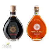 Les classiques Due Vittorie - Vinaigre balsamique Oro et Pomme 250 ml x 2