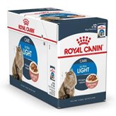 Royal Canin Ultra light in salsa 85 grammi confezione da 12 cibo umido per gatti