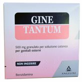 Gine Tantum 500mg Granulato Per Soluzione Cutanea 10 Bustine Vaginali