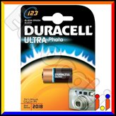 Duracell Lithium Ultra Photo CR123 Pila Al Litio - Blister 1 Batteria
