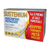 Sustenium Magnesio e Potassio - Integratore Gusto Arancia da 28 Bustine