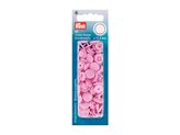 Bottoni a pressione in plastica rosa Prym 30 pz - Taglia : ROSA, Colore : MULTICOLORE