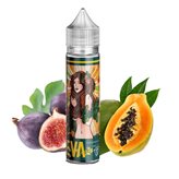 Eva Liquido Flavourlab e Vale Vapes 20ml Aroma Fico e Papaya