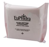 Euphidra Salviettine Struccanti - Salviettine delicate per viso e occhi - 20 pezzi