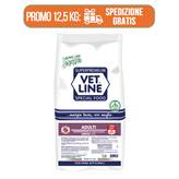 Vet Line Cervo per Cani Adulti Monoproteico VetLine - 12,5 Kg