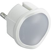 Adapter Bticino emergency light with German socket white S3625DL