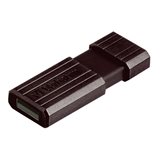 Chiavette USB Store 'n' Go Pinstripe Verbatim - 16 GB - USB 2.0 flash drive - nero - 49063