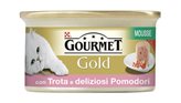 Gourmet gold mousse con trota e deliziosi pomodorini 85 gr