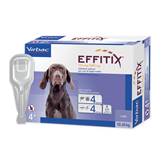 EFFITIX MEDIUM 10/20 KG (4 pipette) - Efficace contro pulci, zecche e flebotomi