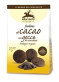 Alce nero Frollini al cacao con gocce di cioccolato biologici 300g