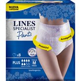 LINES SPECIALIST Lady Pants Plus Taglia M 8 Pezzi