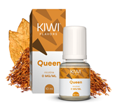 Queen Kiwi Flavors Liquido Pronto 10ml Tabacco Virginia (Nicotina: 16 mg/ml - ml: 10)