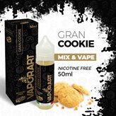 Gran Cookie Aroma Vaporart Mix & Vape Liquido da 50ml - Nicotina : 0 mg/ml, ml : 50