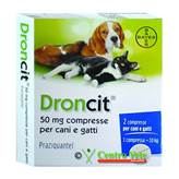 DRONCIT (2 cpr) - Elimina i parassiti intestinali di cani e gatti
