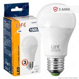 Life Serie GH Lampadina LED E27 15W Bulb A60 - Colore : Bianco Caldo