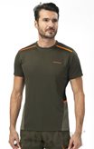 T-shirt Tecnica Verde/Arancio