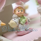 Torta Portaconfetti con Baby Rosa - ARTICOLO : Torta da 20 Pezzi
