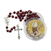 Rosary of John Paul II with rose flavour