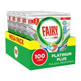 Fairy Platinum Detersivo Pastiglie Lavastoviglie Plus Brillantante 100 Capsule
