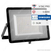 V-Tac PRO VT-100 Faro LED SMD 100W Ultrasottile Chip Samsung da Esterno Colore Nero - SKU 413