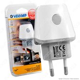 Velamp IR04 Lucciola Punto Luce LED Anti Black-Out con Pulsante ON-OFF